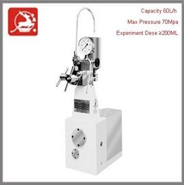 معادلة المختبر 60 لتر / ساعة سعة 70 Mpa الضغط الأقصى والتصميم المهني
